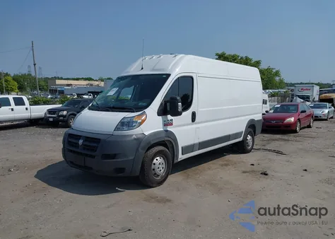 2018 Ram Promaster 2500 2500 High из США, поврежденный, VIN 3C6TRVDGXJE152939